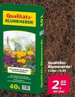 NETTO Qualitäts-Blumenerde Angebot
