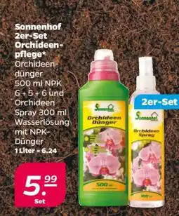 NETTO Sonnenhof 2er-Set Orchideenpflege Angebot