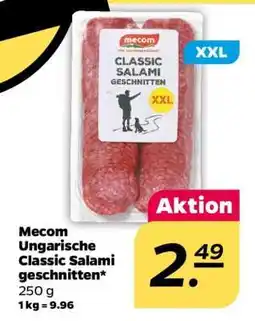 NETTO Mecom Ungarische Classic Salami geschnitten Angebot