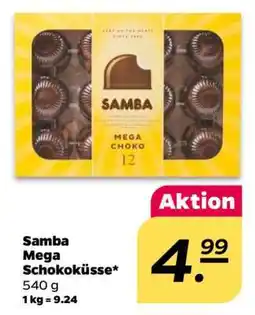 NETTO Samba Mega Schokoküsse Angebot