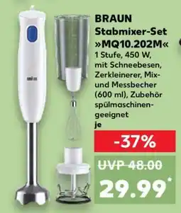 Kaufland BRAUN Stabmixer-Set MQ10.202M Angebot