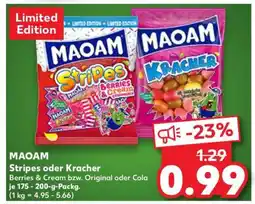 Kaufland MAOAM Stripes oder Kracher Angebot