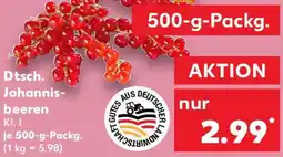 Kaufland Dtsch. Johannisbeeren Angebot