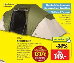 Lidl Großraumzelt Angebot