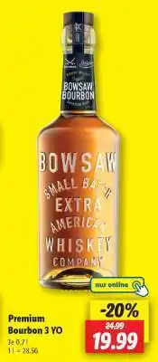Lidl Premium Bourbon 3 YO Angebot