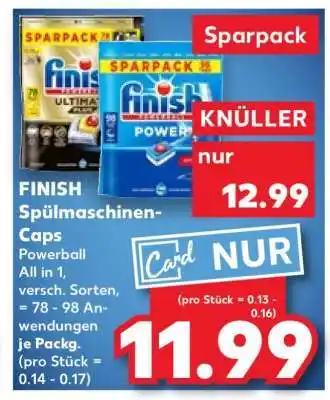 Kaufland FINISH Spülmaschinen-Caps Angebot