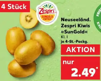 Kaufland Neuseeländ. Zespri Kiwis SunGold Angebot