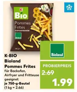 Kaufland K-BIO Bioland Pommes Frites Angebot