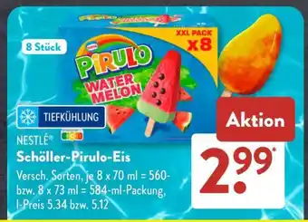 Aldi Süd Schöller-Pirulo-Eis Angebot