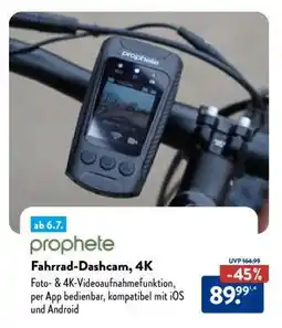 Aldi Nord Fahrrad-Dashcam, 4K Angebot