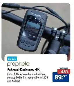 Aldi Süd Fahrrad-Dashcam, 4K Angebot