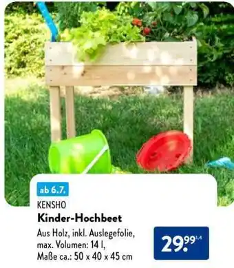 Aldi Nord Kinder-Hochbeet Angebot