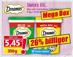 Norma Dreamies Snacks XXL Angebot