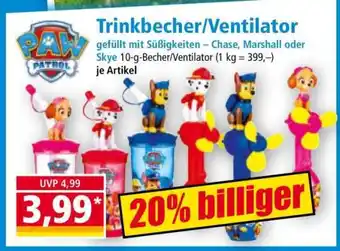 Norma Trinkbecher/Ventilator Angebot