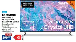 Aldi Süd SAMSUNG 138-cm-(55)-4K-Crystal-UHD-Smart-TV 4K CU6979 Angebot