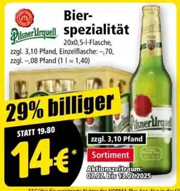 Norma Bierspezialität Angebot