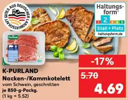 Kaufland K-PURLAND Nacken-/Kammkotelett Angebot