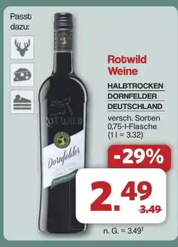 Famila Nord West Rotwild Weine Angebot