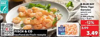 Kaufland K-BLUE BAY White Tiger Garnelen Angebot