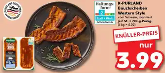 Kaufland K-PURLAND Bauchscheiben Western Style Angebot