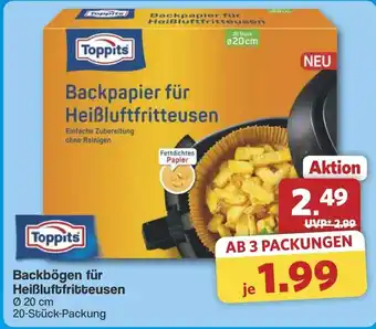 Famila Nord West Toppits Backbögen für Heißluftfritteusen Angebot