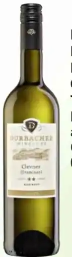 Edeka Durbacher Plauelrain Clevner Traminer Kabinett Angebot