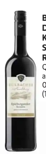 Edeka Durbacher Kochberg Spätburgunder Rotwein Angebot