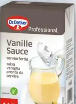 Handelshof Dr. Oetker Vanille Sauce Servierfertig Angebot