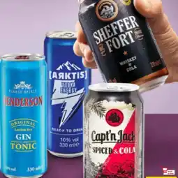 Netto Marken-Discount Capt’n Jack Spiced & Cola Angebot