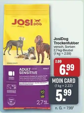 Famila Nord West JosiDog Trockenfutter Angebot