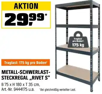 OBI Metall-schwerlaststeckregal ,,rivet s" Angebot