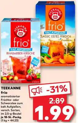 Kaufland TEEKANNE frio Angebot