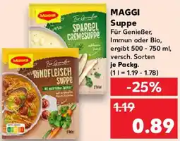 Kaufland MAGGI Suppe Angebot