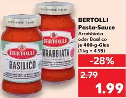 Kaufland BERTOLLI Pasta-Sauce Angebot