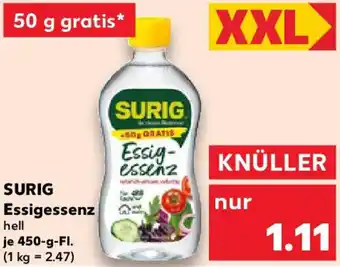Kaufland SURIG Essigessenz Angebot