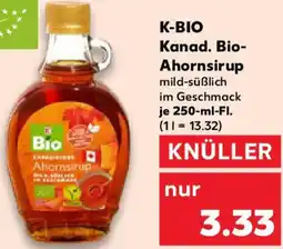 Kaufland K-BIO Kanad. Bio Ahornsirup Angebot