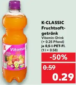 Kaufland K-CLASSIC Fruchtsaftgetränk Angebot