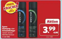 Famila Nord West Syoss Haarspray oder Schaumfestiger Angebot