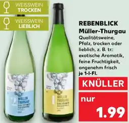 Kaufland REBENBLICK Müller-Thurgau Angebot