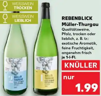 Kaufland REBENBLICK Müller-Thurgau Angebot
