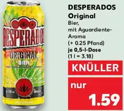Kaufland DESPERADOS Original Angebot