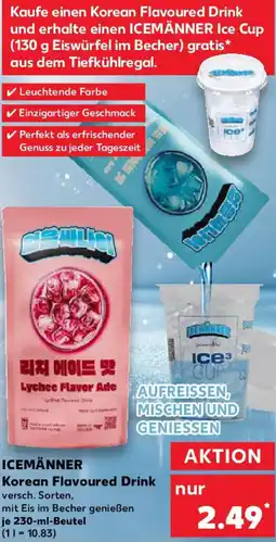 Kaufland ICEMÄNNER Korean Flavoured Drink Angebot