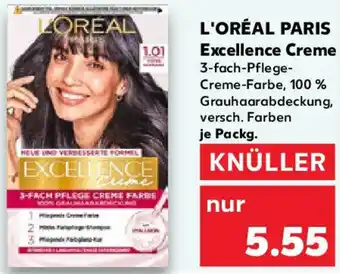 Kaufland L'ORÉAL PARIS Excellence Creme Angebot