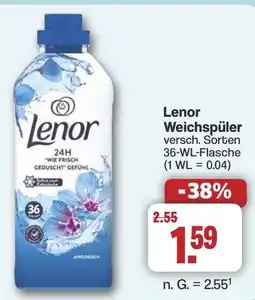 Famila Nord West Lenor Weichspüler Angebot