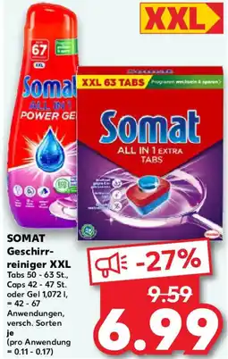 Kaufland SOMAT Geschirrreiniger XXL Angebot