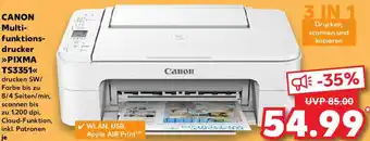 Kaufland CANON Multifunktionsdrucker PIXMA TS3351 Angebot