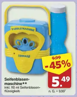 Famila Nord West Seifenblasen- maschine Angebot