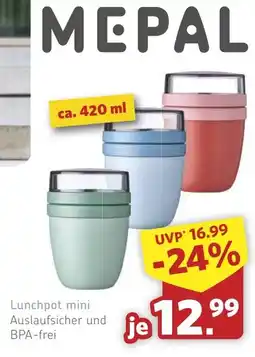 Famila Nord West MEPAL Lunchpot mini Angebot