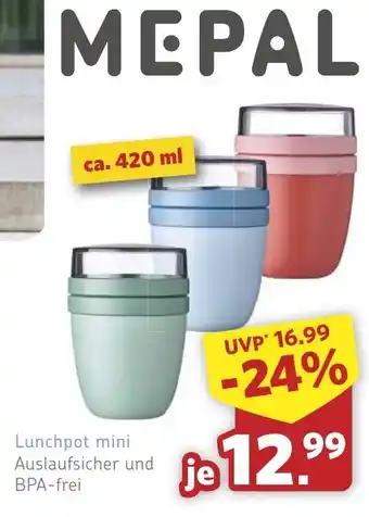 Famila Nord West MEPAL Lunchpot mini Angebot