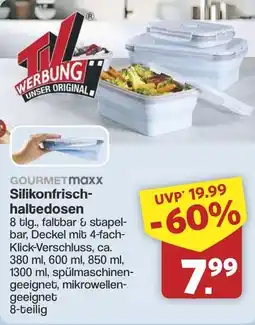 Famila Nord West GOURMETmaxx Silikonfrisch- haltedosen Angebot